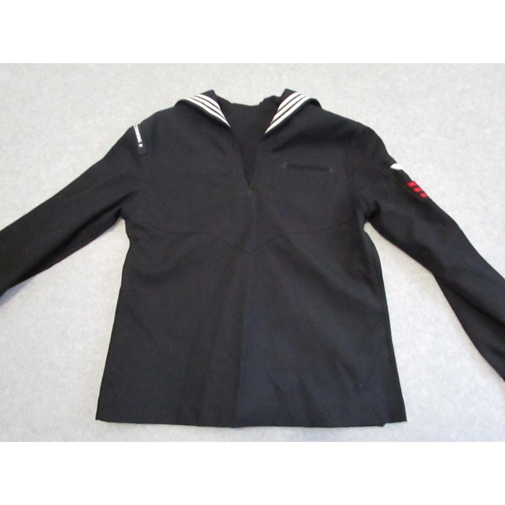 Defense Logistics Agency Jumper Woman's 12JR Blue Wool Military Navy Uniform